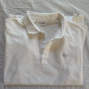 Lacoste White Polo Men’s M / Euro size 4